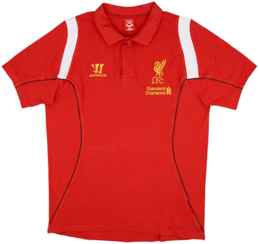 2012-13 Liverpool Warrior Playera Polo - 8/10 - (L)