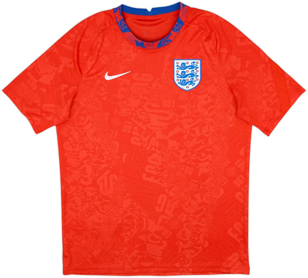 2020-21 England Nike Training Shirt - 6/10 - (L)