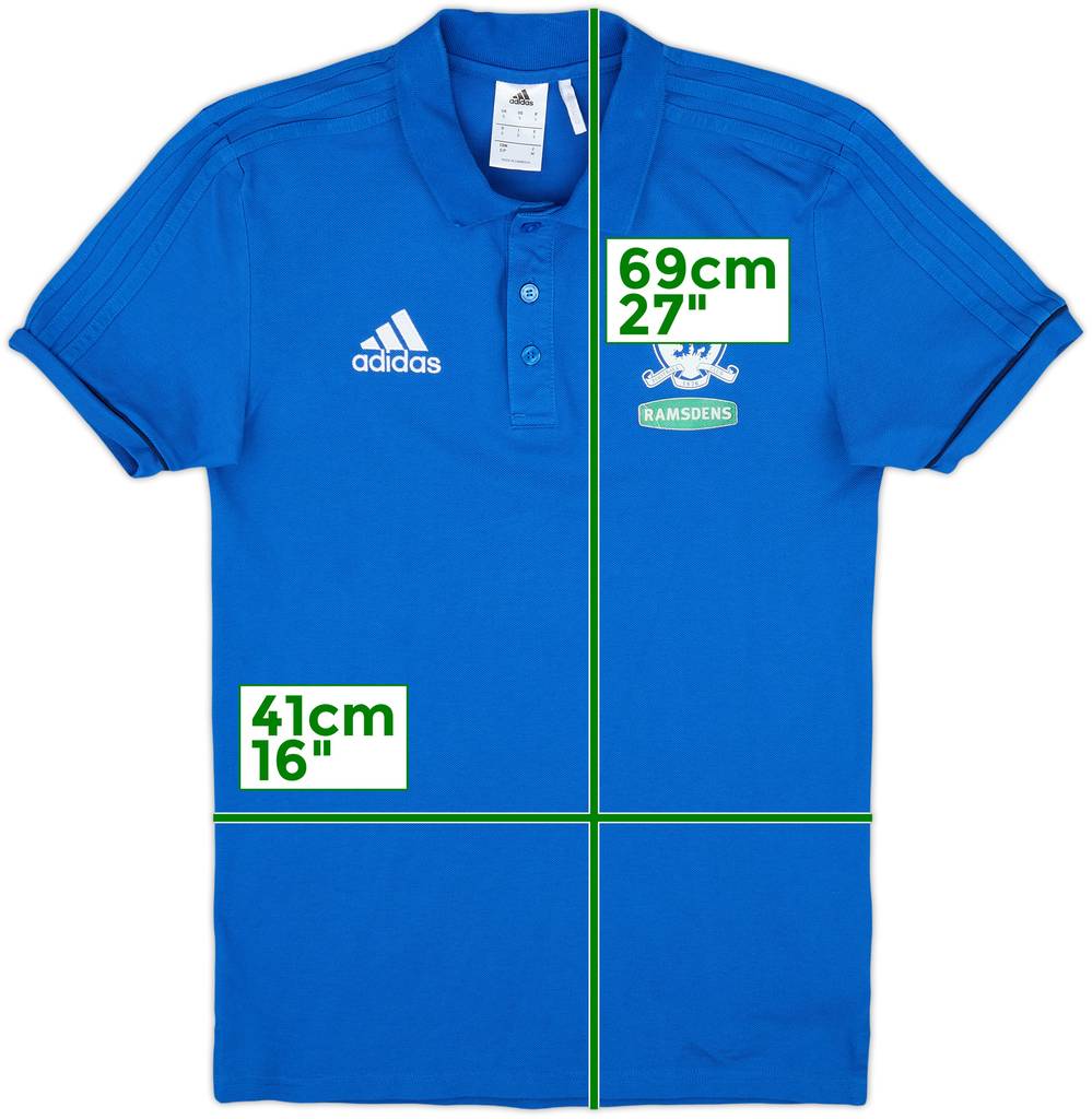 2017-18 Middlesbrough adidas Polo Shirt - 6/10 - (S)