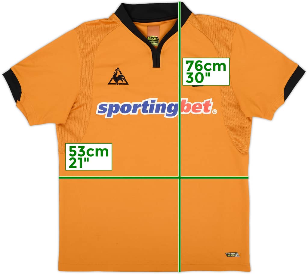 2009-10 Wolves Home Shirt - 6/10 - (L)