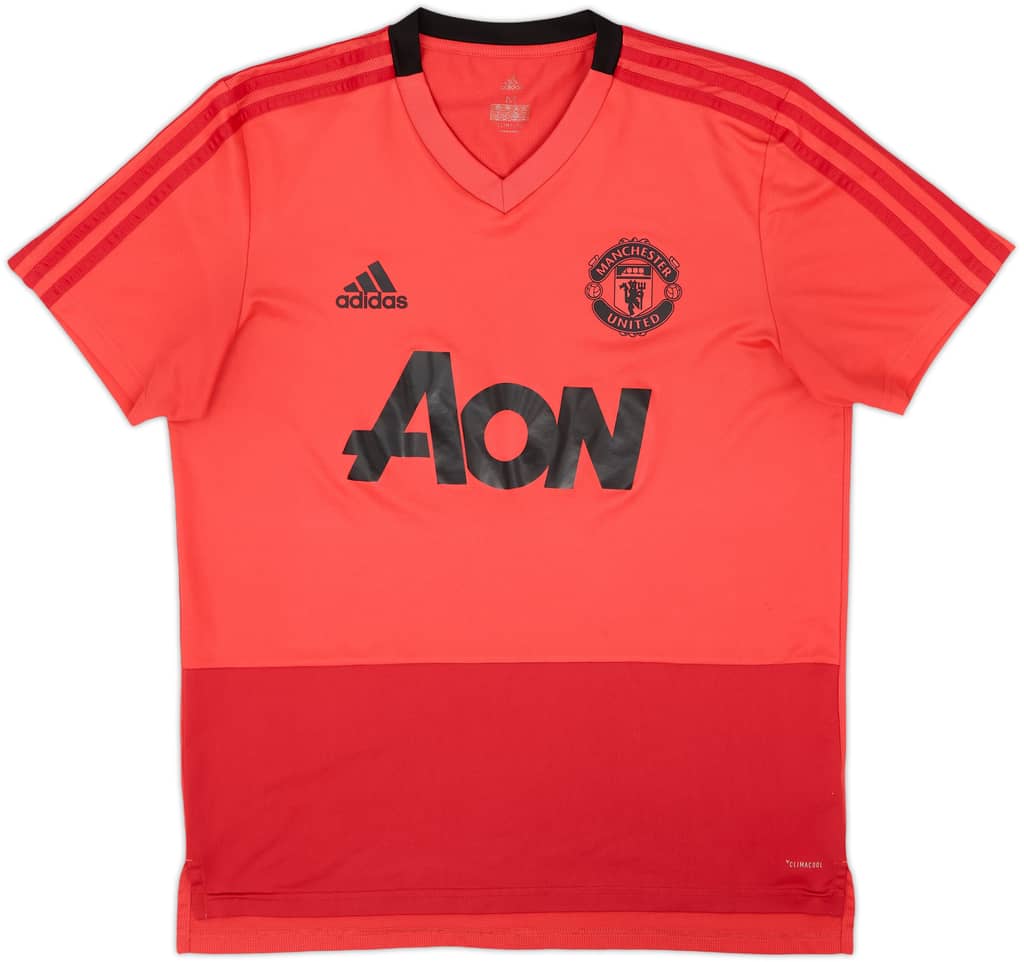 2018-19 Manchester United adidas Training Shirt - 8/10 - (M)
