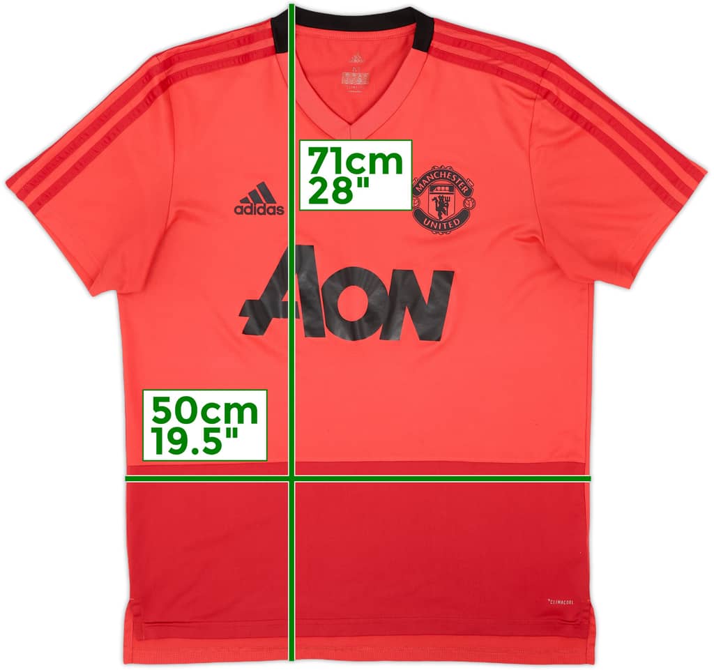 2018-19 Manchester United adidas Training Shirt - 8/10 - (M)