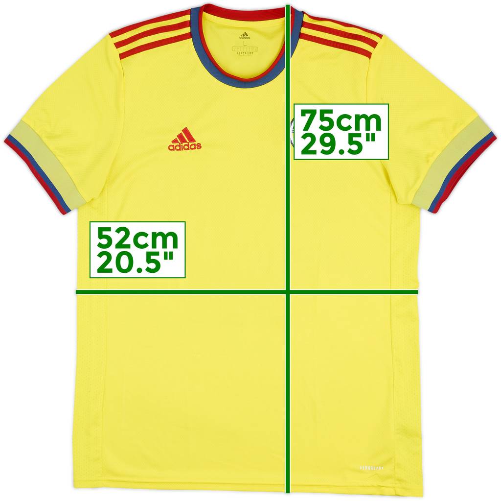 2020-22 Colombia Home Shirt - 5/10 - (L)