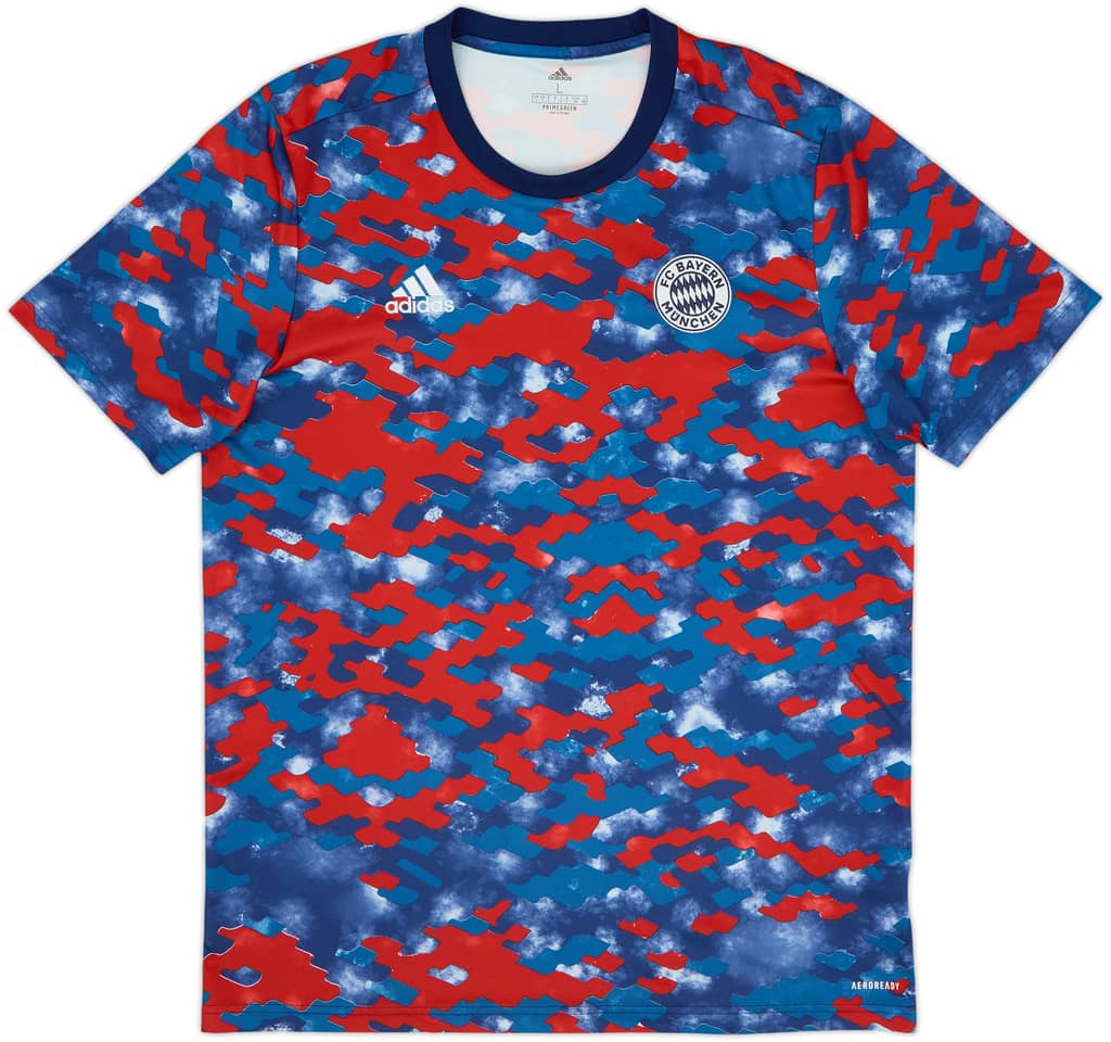 2021-22 Bayern Munich adidas Training Shirt - 10/10 - (L)