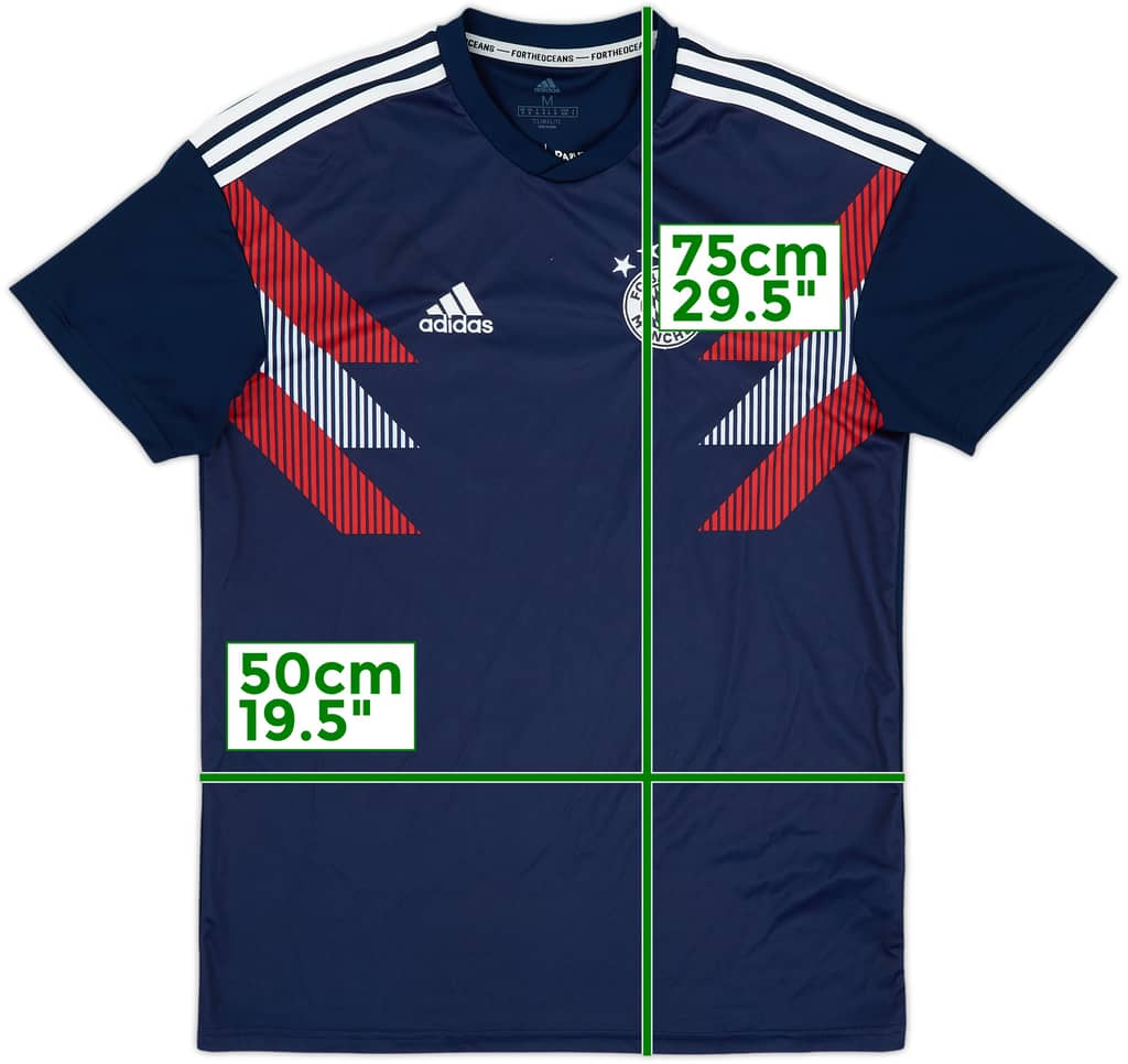 2018-19 Bayern Munich adidas Training Shirt - 9/10 - (M)