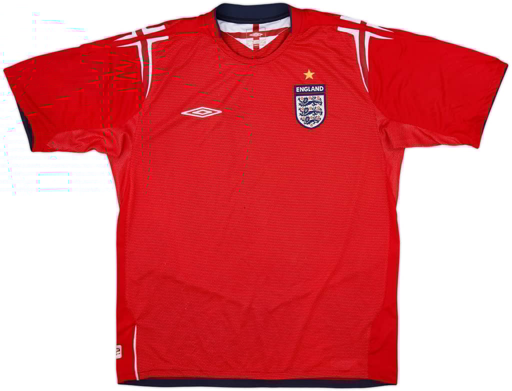 2004-06 England Away Shirt - 5/10 - (L)
