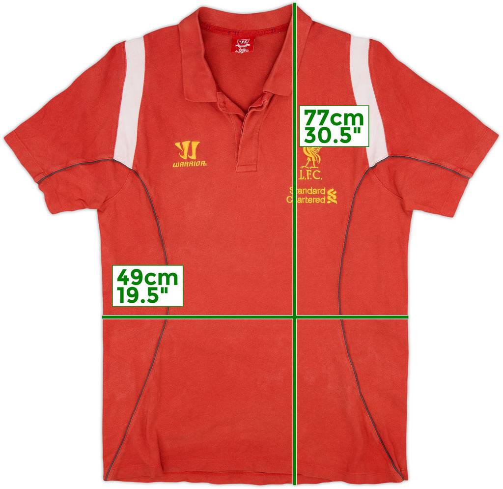 2012-13 Liverpool Warrior Polo Shirt - 6/10 - (L)