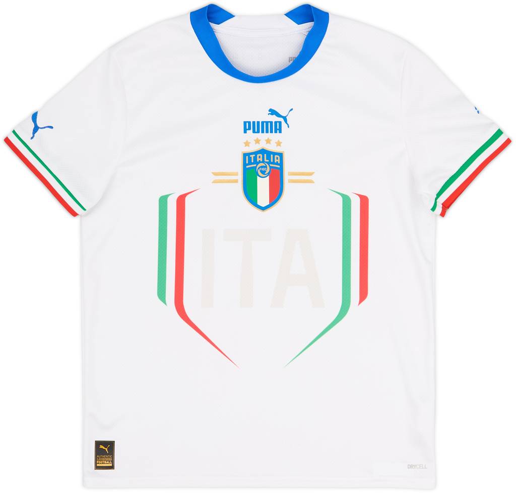 2022-23 Italy Away Shirt - 9/10 - (L.Boys)
