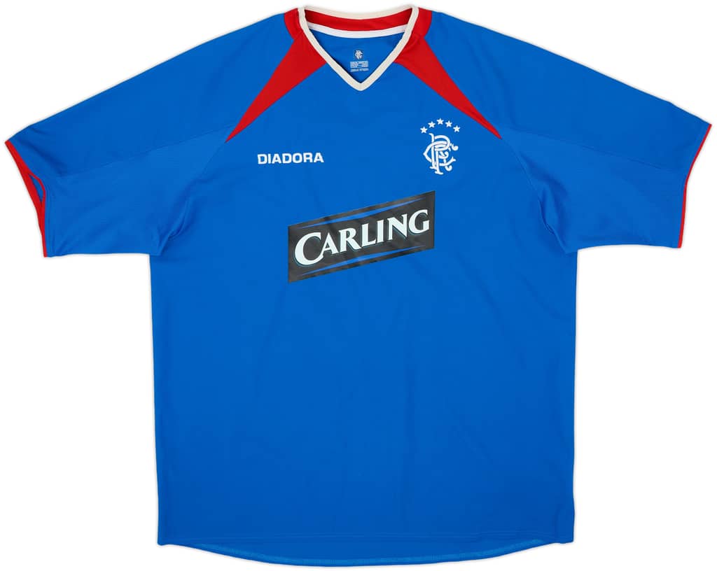 2003-05 Rangers Home Shirt - 9/10 - (XL)