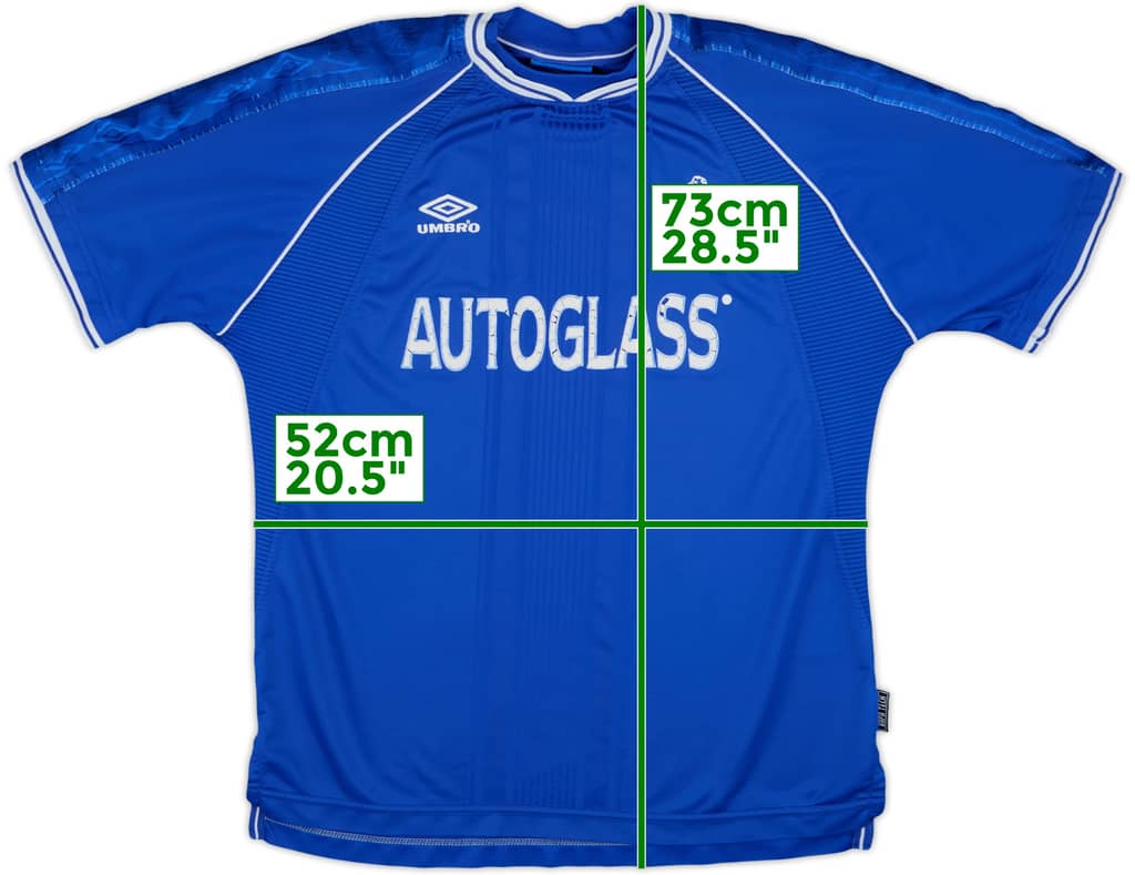 1999-01 Chelsea Home Shirt - 4/10 - (L)