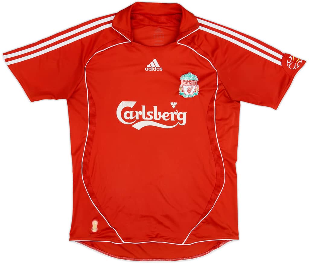 2006-08 Liverpool Home Shirt - 5/10 - (M)