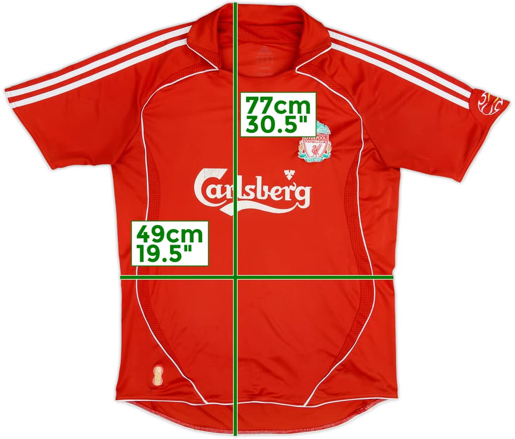 2006-08 Liverpool Home Shirt - 5/10 - (M)