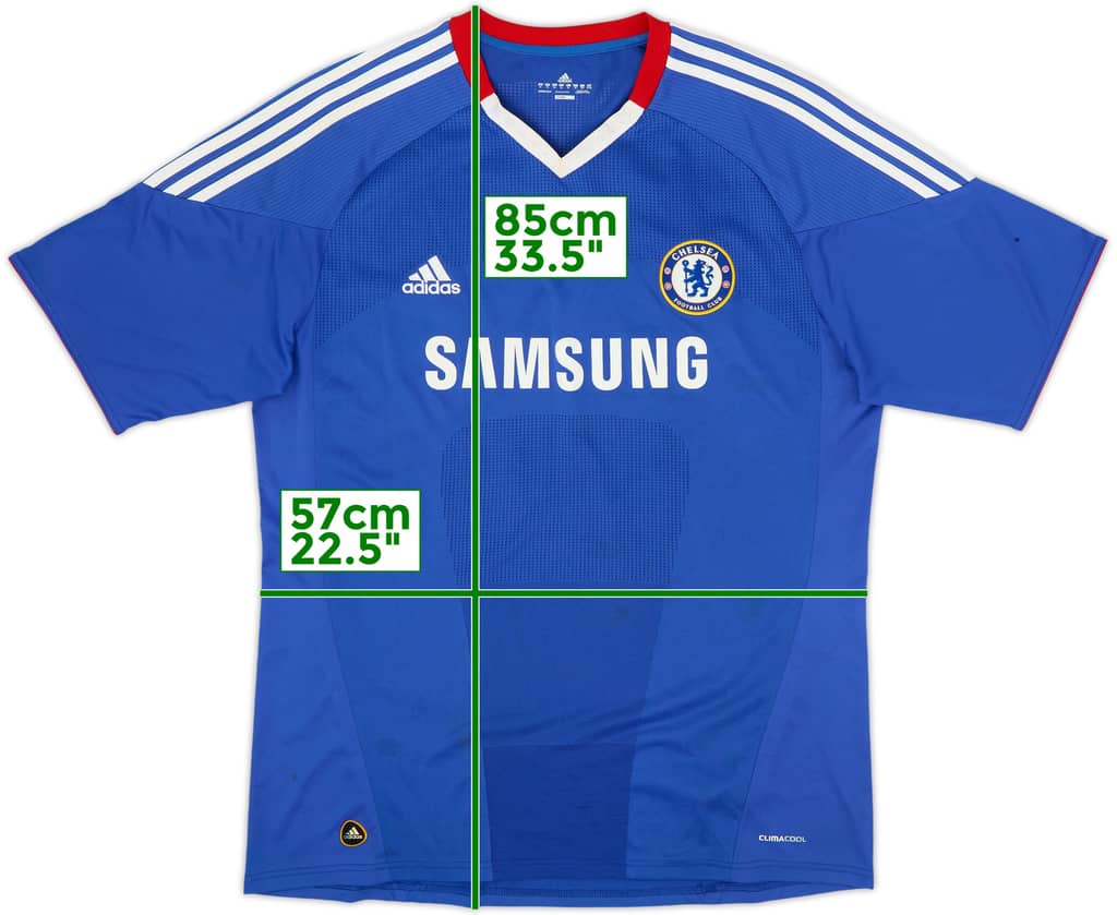 2010-11 Chelsea Home Shirt - 5/10 - (XL)