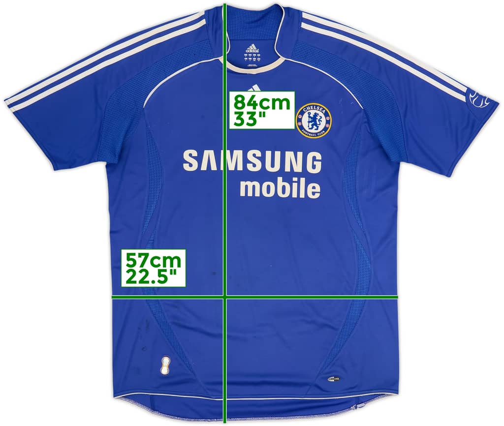 2006-08 Chelsea Home Shirt - 5/10 - (L)