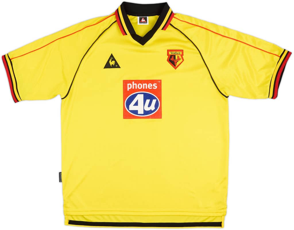 1999-01 Watford Home Shirt - 9/10 - (L)