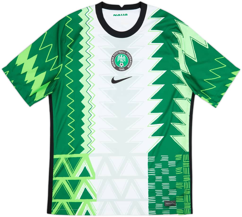 2020-21 Nigeria Home Shirt - 10/10 - (M)