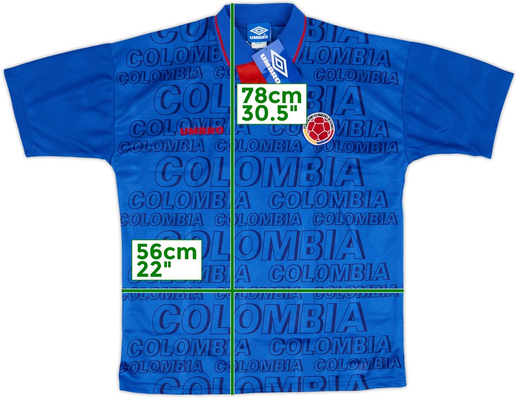 1995 Colombia Away Shirt (M)