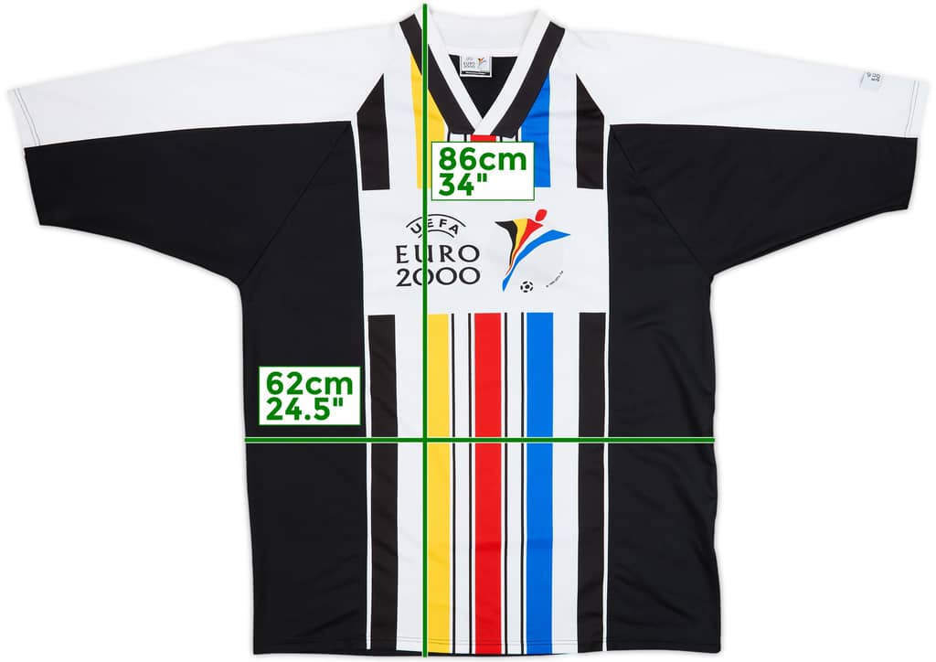 Camiseta de UEFA Euros 2000 - 9/10 - (XXL)