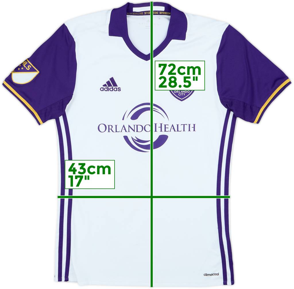 2016 Orlando City Camiseta de Visitante - 8/10 - (S)