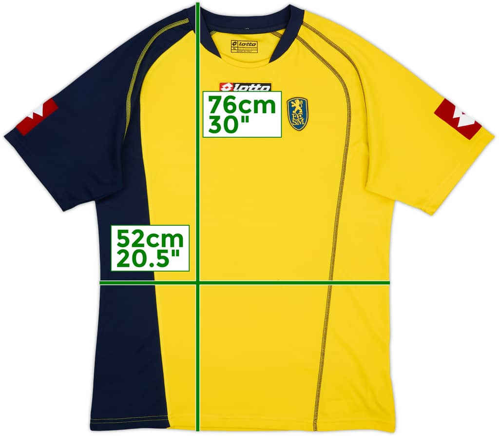 2005-06 Sochaux Camiseta Local - 8/10 - (XL)
