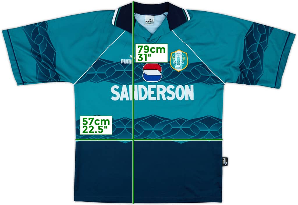 1995-97 Sheffield Wednesday Away Shirt - 8/10 - (XL)