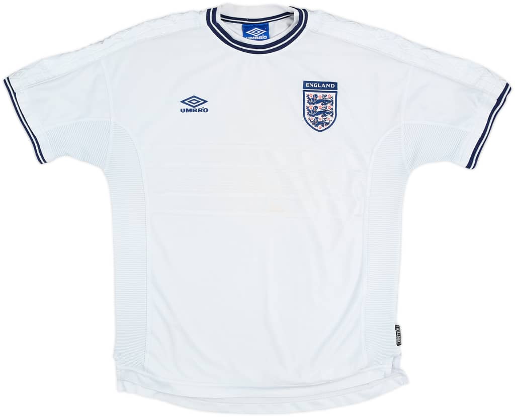 1999-01 England Home Shirt - 5/10 - (XL)