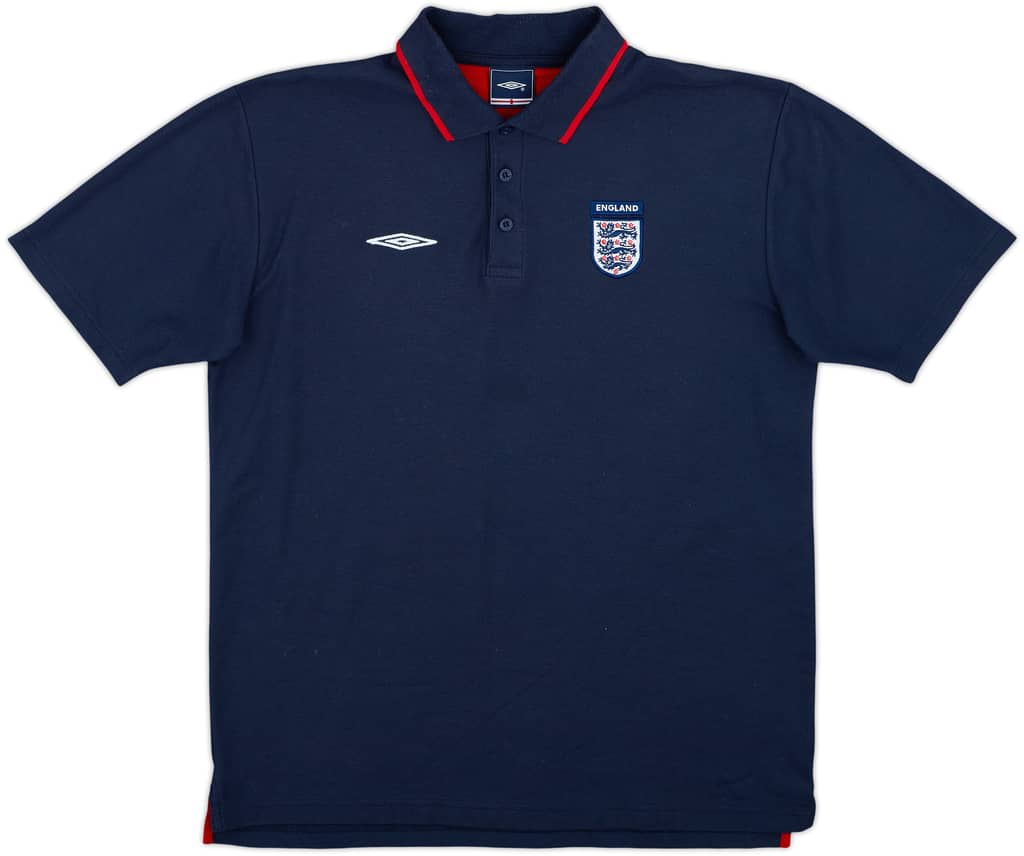 2002-03 England Umbro Polo Shirt - 7/10 - (L)