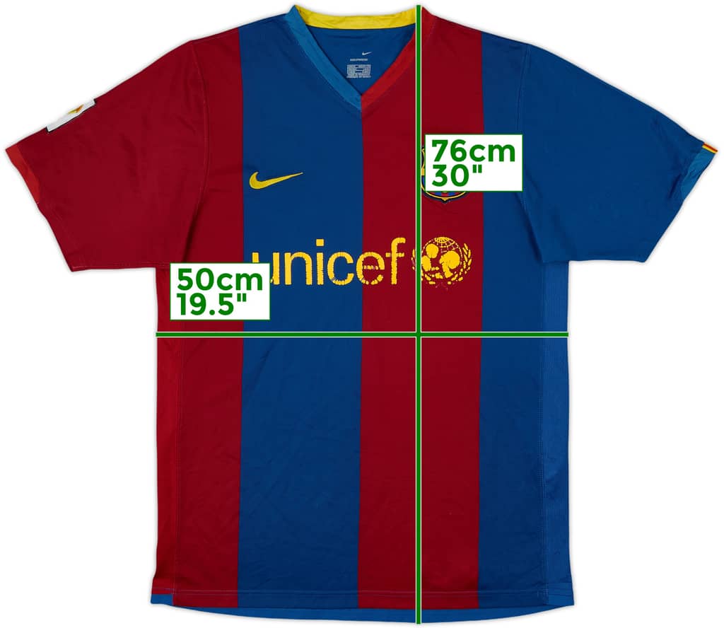 2006-07 Barcelona Home Shirt - 5/10 - (M)