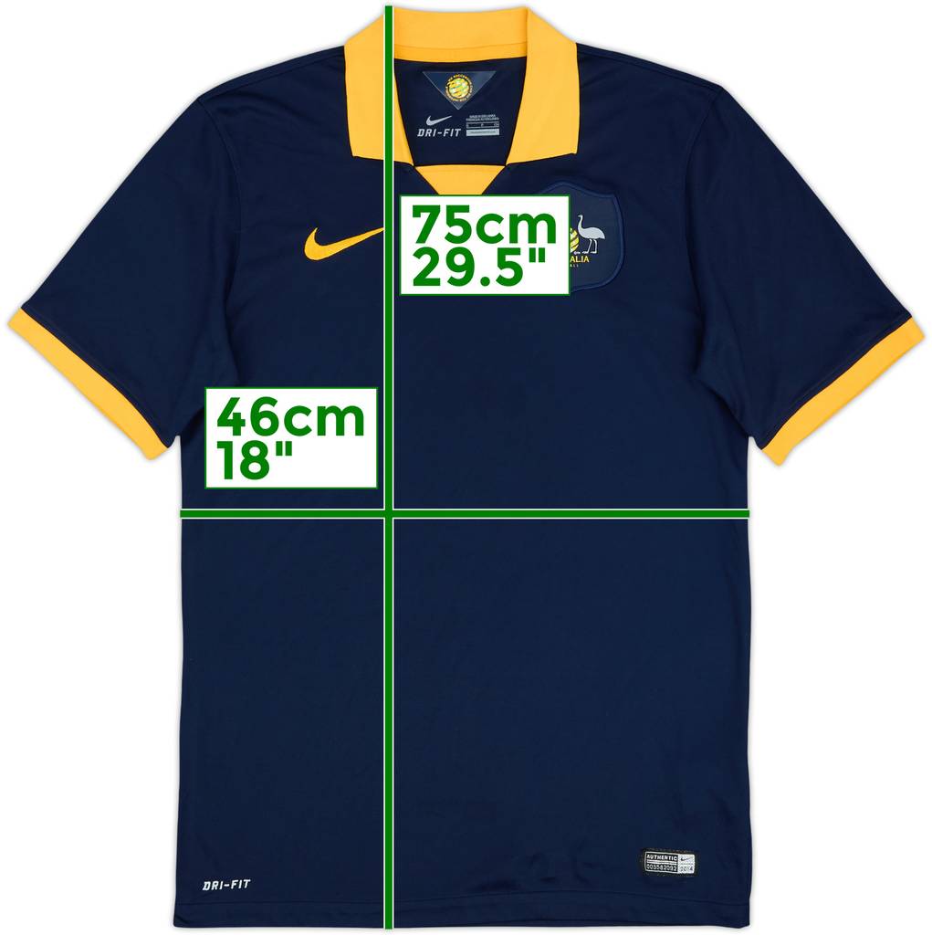 2014-16 Australia Away Shirt - 8/10 - (S)