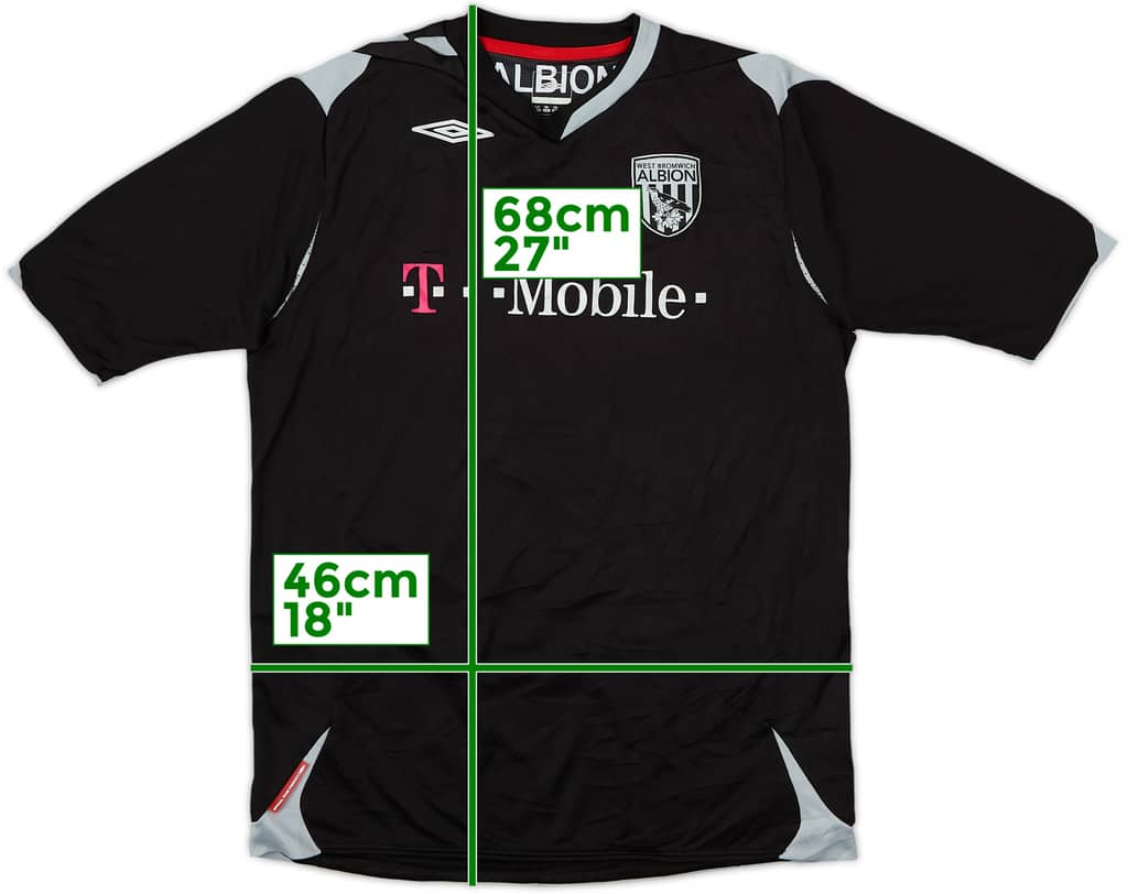 2006-07 West Brom Third Shirt - 8/10 - (XL.Boys)