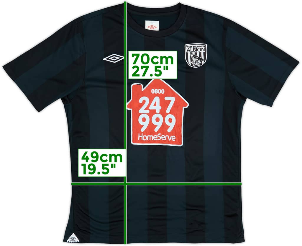 2010-11 West Brom Away Shirt - 5/10 - (M)