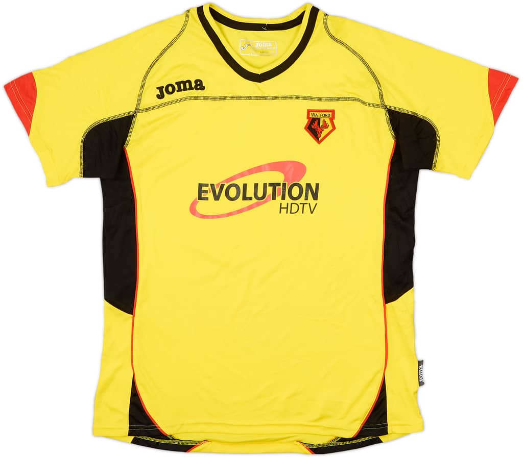 Camiseta de local del Watford 2009-10 - 7/10 - (Niños L.)