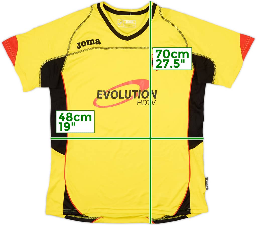 Camiseta de local del Watford 2009-10 - 7/10 - (Niños L.)