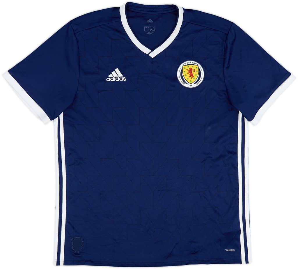 2018-19 Scotland Home Shirt - 7/10 - (L)