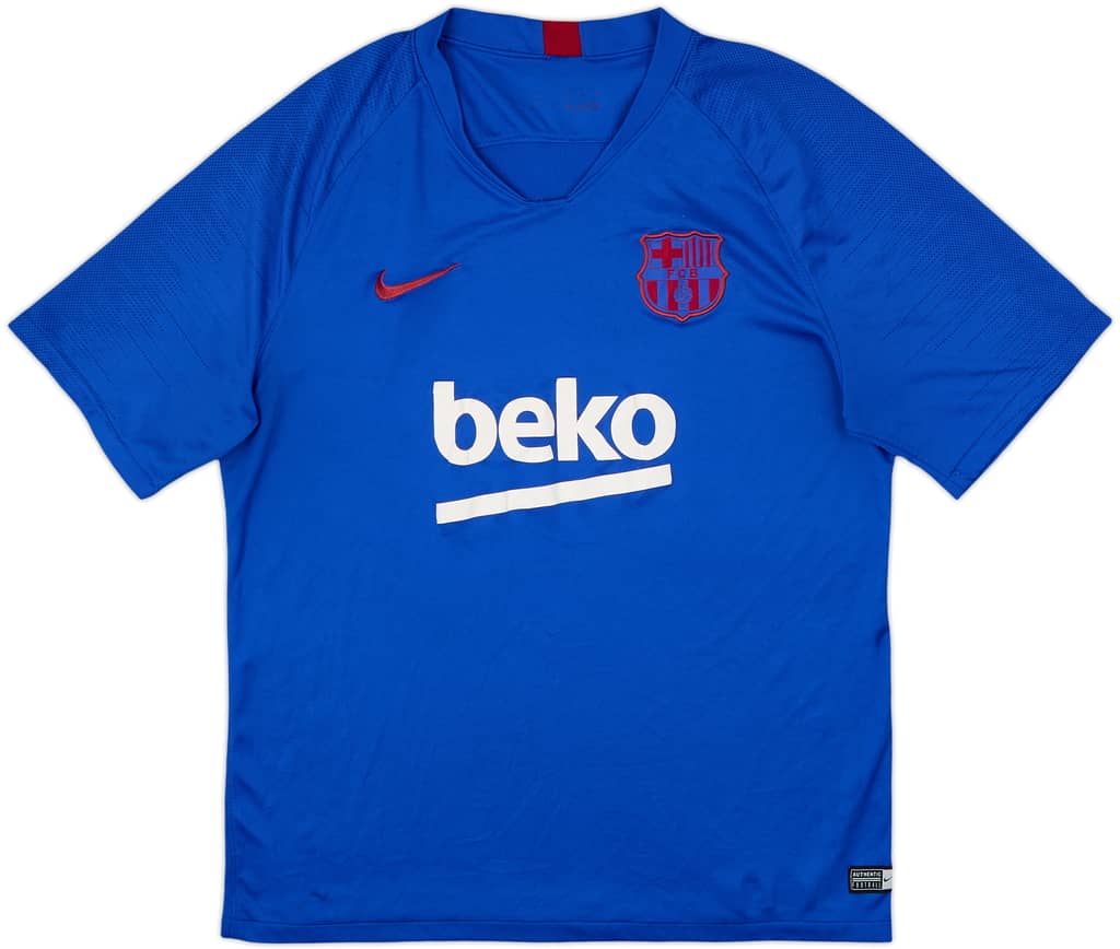 2019-20 Barcelona Nike Training Shirt - 7/10 - (L)