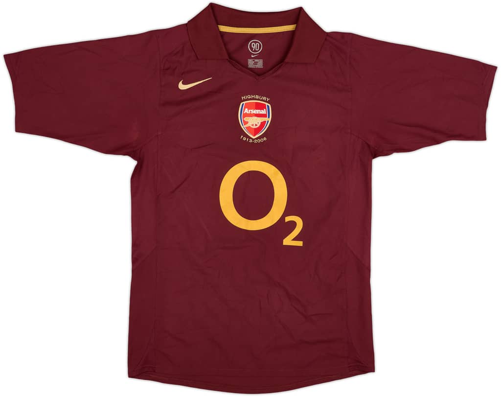 2005-06 Arsenal Home Shirt Henry #14 - 9/10 - (S)