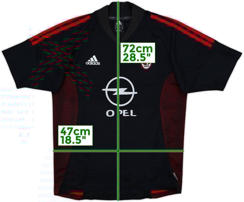 2002-03 AC Milan Third Shirt - 4/10 - (S)
