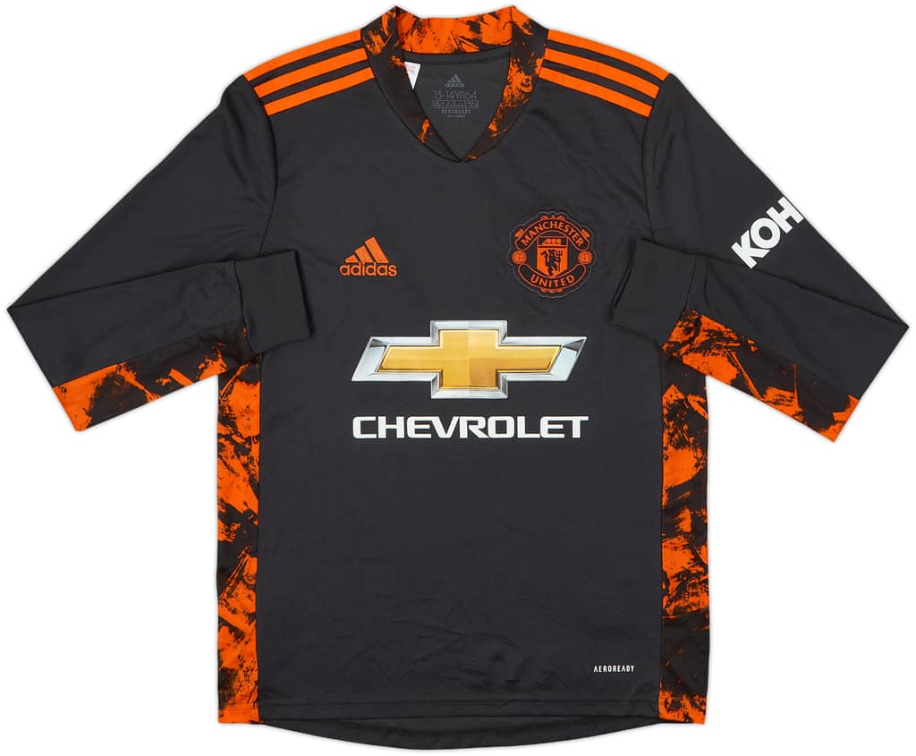 2020-21 Manchester United GK Shirt - 10/10 - (L.Boys)