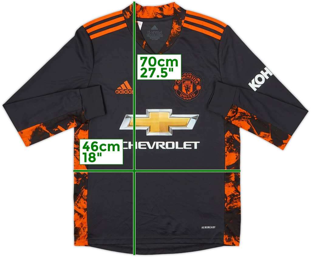 2020-21 Manchester United GK Shirt - 10/10 - (L.Boys)
