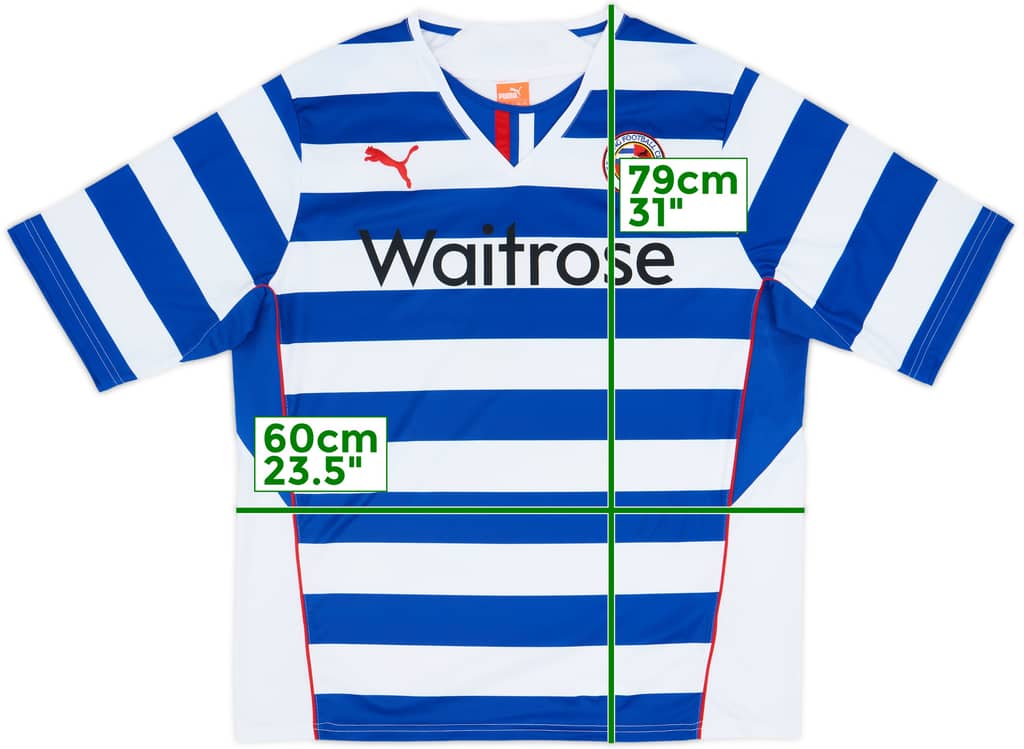 2013-14 Reading Home Shirt - 6/10 - (XXL)