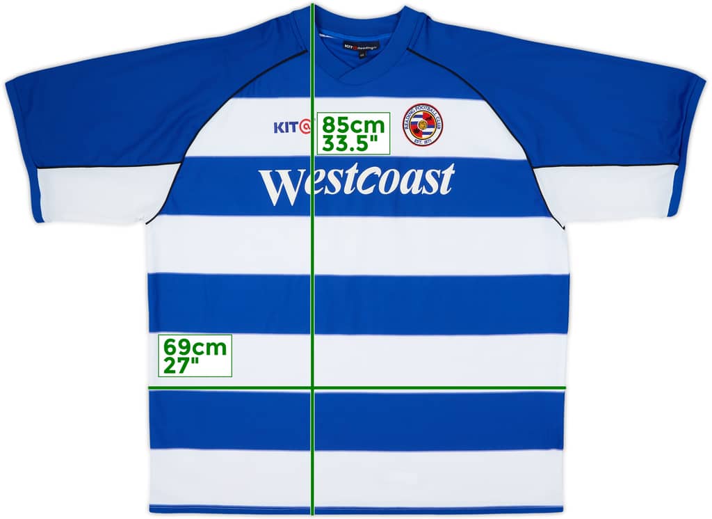 2003-04 Reading Home Shirt - 9/10 - (3XL)