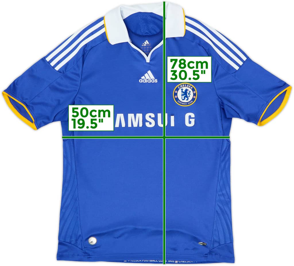 2008-09 Chelsea Home Shirt - 4/10 - (M)