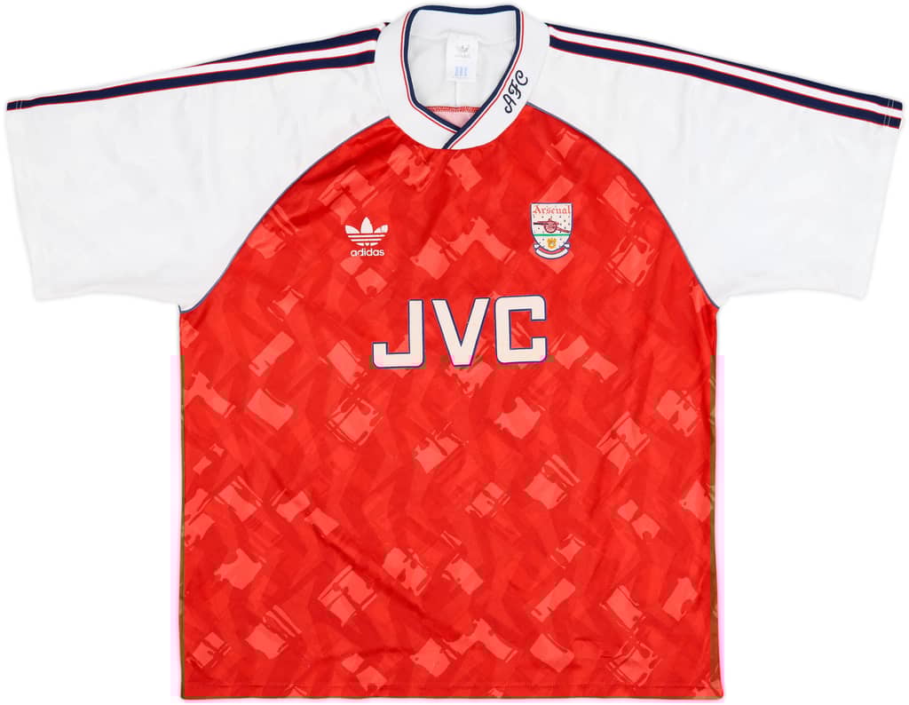 Camiseta de local del Arsenal 1990-92 - 6/10 - (L/XL)