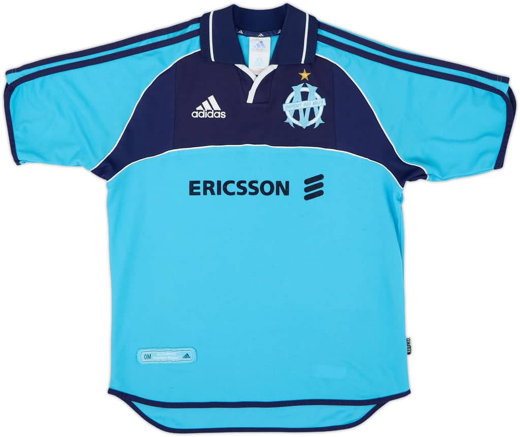 2000-01 Olympique Marseille Away Shirt - 6/10 - (Y)