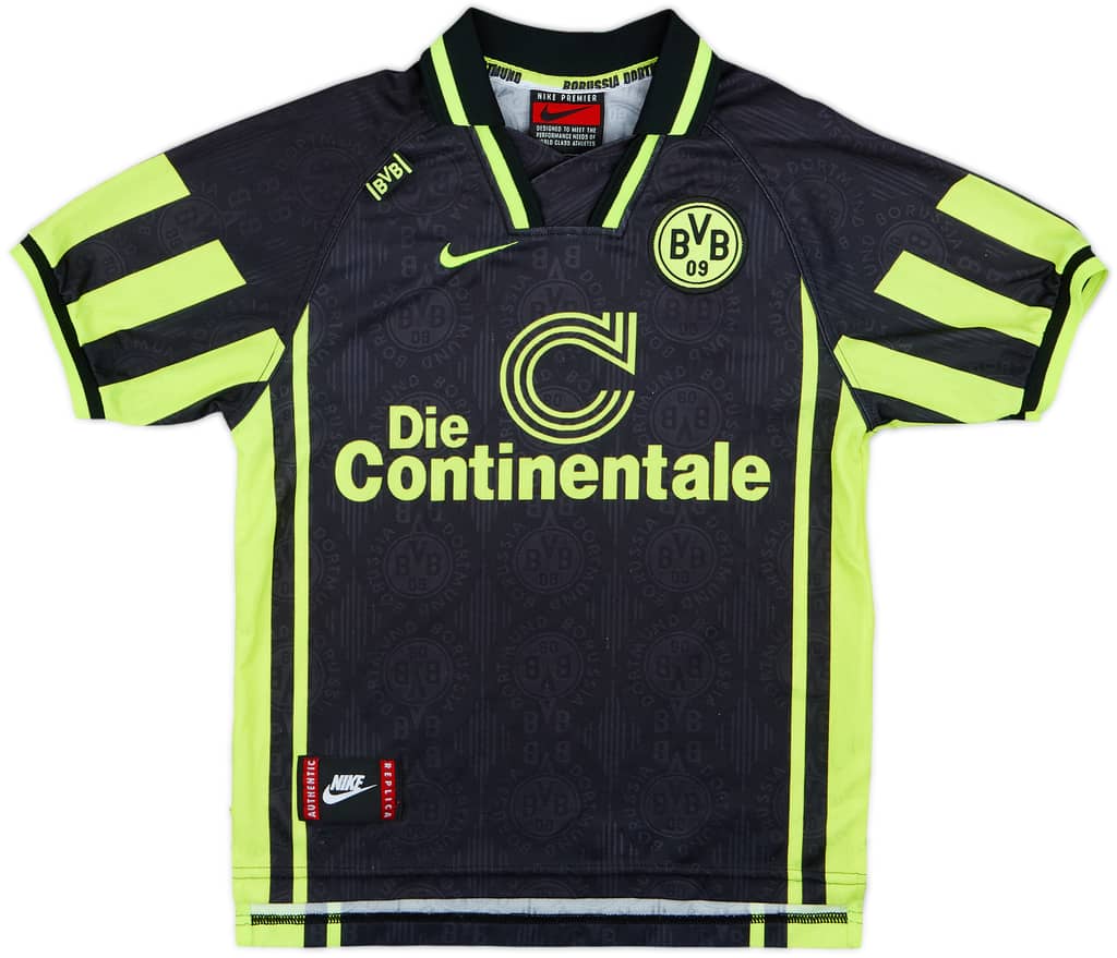 1996-97 Borussia Dortmund Away Shirt - 9/10 - (M.Boys)