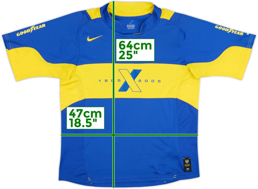 Camiseta de local de Boca Juniors 2000-01 - 7/10 - (XL.Niños)