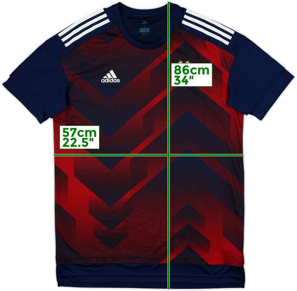 2017-18 Bayern Munich adidas Training Shirt - 9/10 - (L)