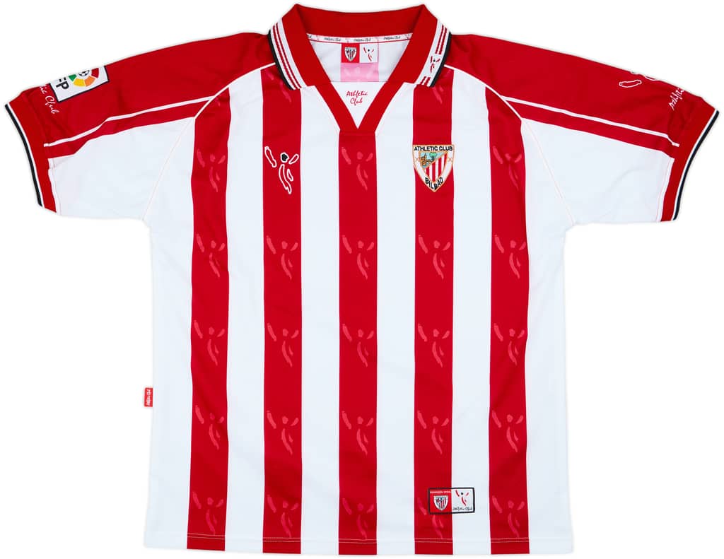 Camiseta de local del Athletic Bilbao 2001-04 - 9/10 - (XL)