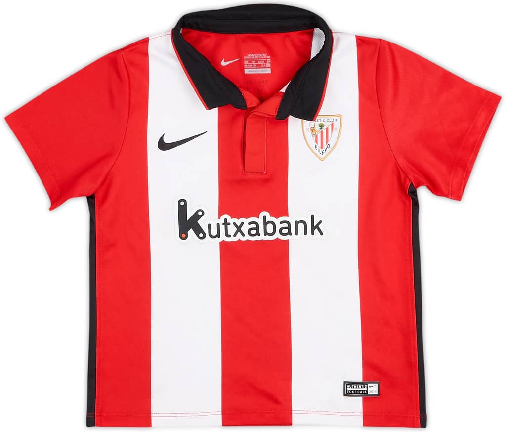 Camiseta de local del Athletic Bilbao 2015-16 - 8/10 - (3-4 Años)