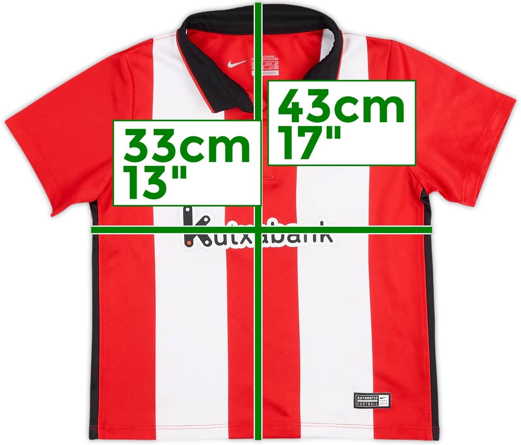 Camiseta de local del Athletic Bilbao 2015-16 - 8/10 - (3-4 Años)